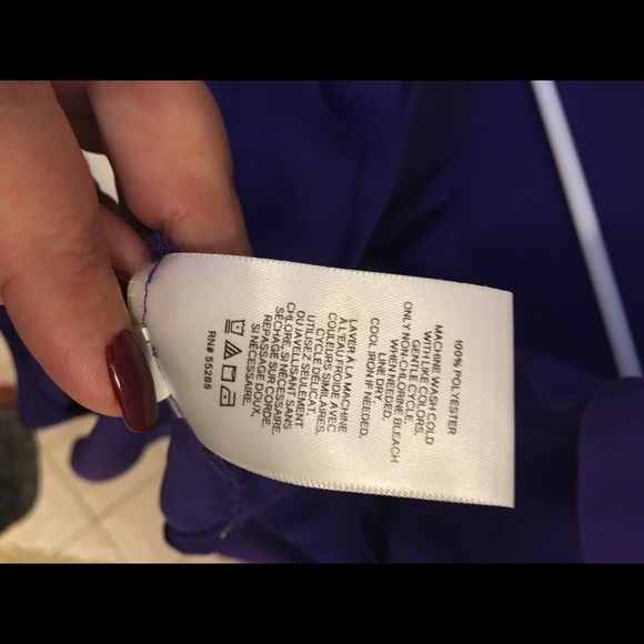 Purple express button down - Picture 4 of 4